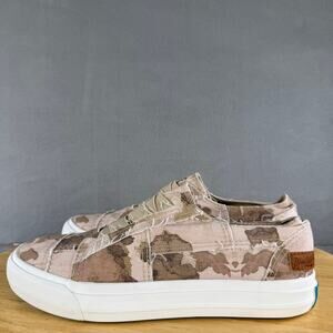 Blowfish Malibu Marley Canvas Sneaker Slip On Comfort Shoes Women’s Size 6 US